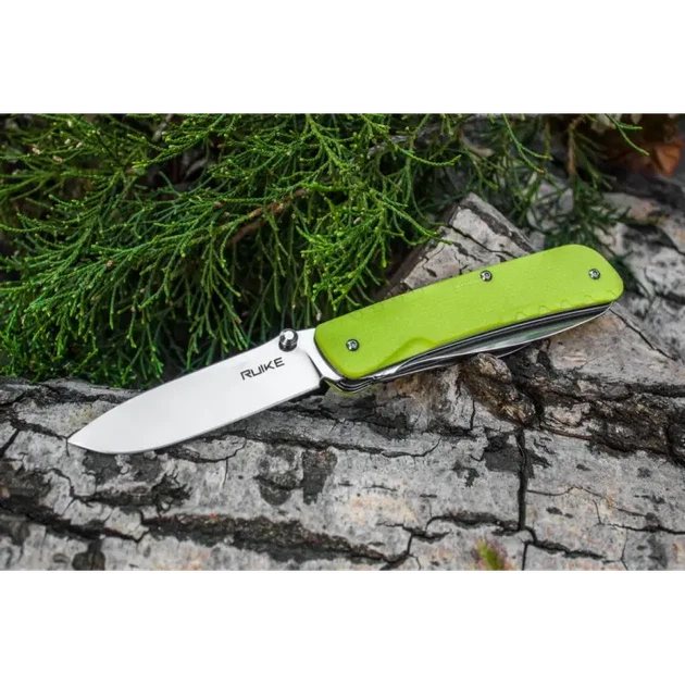 Багатофункціональний ніж Ruike Trekker LD43, (8.5 см) 12C27 / G10 зелений, 15 інстр. - изображение 8