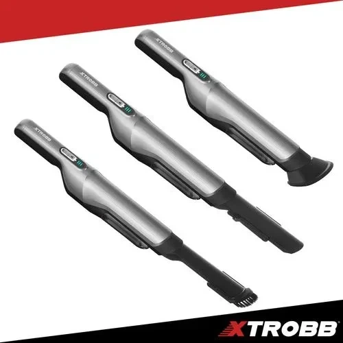 Автомобильный пылесос ProVac Xtrobb 100Вт 16000 Па беспроводной аккумуляторный с HEPA-фильтром и набором насадок для сухой и влажной уборки - изображение 9