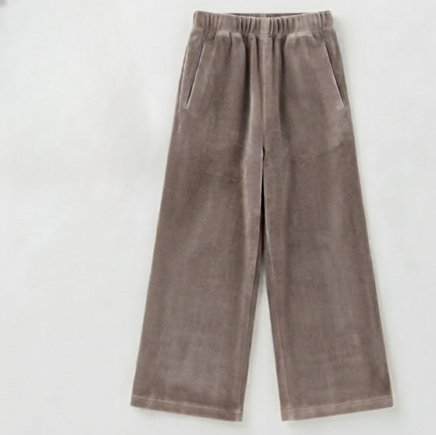 Детский велюровый спортивный костюм oversize с капюшоном 116 см капучино 080826 - изображение 6