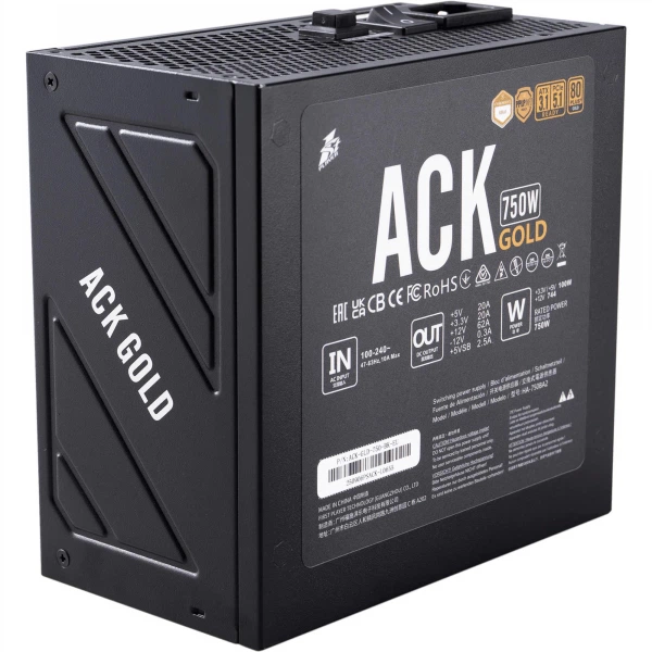 Блок питания 1stPlayer ha-750ba2 750w (ack-gld-750-bk-eu) - Фото 4 Блок питания 1stPlayer ha-750ba2 750w (ack-gld-750-bk-eu) - изображение 4