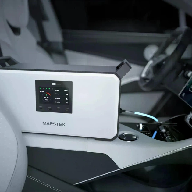 Зарядна станція MARSTEK MERCURY M1200, 1200 Вт, 1152 Вт·год, LiFePO₄, UPS, сонячна зарядка - изображение 5
