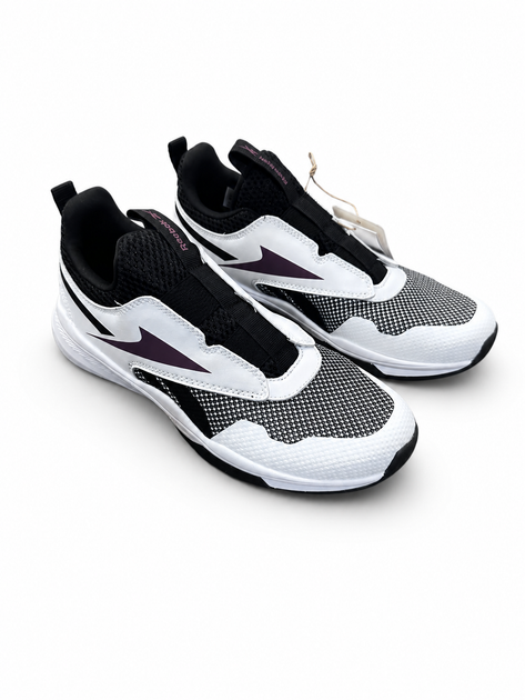Кроссовки женские Reebok XT Sprinter Slip текстильные белые с черным без застежки 38 (1200143743058) (24.5 см) - изображение 8