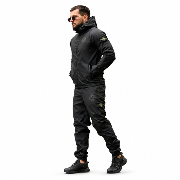 Зимовий костюм Stone Island Grot black / Розмір S| 4 pp8232 - Фото 1 Зимовий костюм Stone Island Grot black / Розмір S| 4 pp8232 - зображення 1