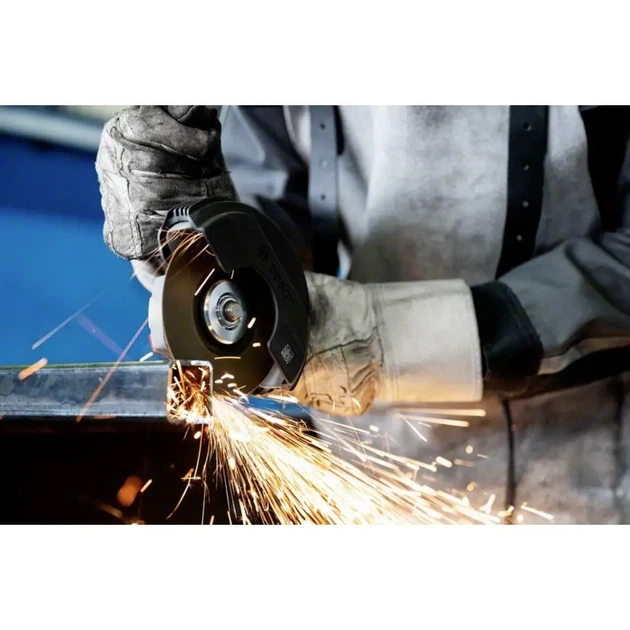 Кутова шліфмашина Bosch Professional PRO GWS 12-125 1200 Вт 11000 об/хв 125 мм з додатковою рукояткою (06013A6101) - Фото 4 Кутова шліфмашина Bosch Professional PRO GWS 12-125 1200 Вт 11000 об/хв 125 мм з додатковою рукояткою (06013A6101) - зображення 4