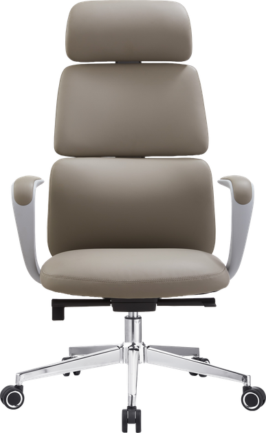 Компьютерное офисное кресло OfficePro Delicate OC690BE эргономичное PVC Beige - изображение 2