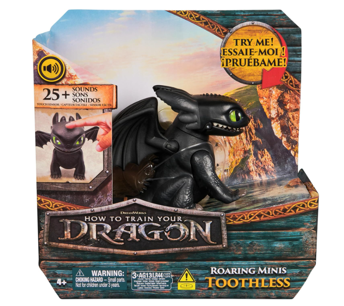 Ігрова фігурка Беззубик Як приборкати дракона зі звуками DreamWorks Dragons Toothless 25 звуків 6074239 - Фото 2 Ігрова фігурка Беззубик Як приборкати дракона зі звуками DreamWorks Dragons Toothless 25 звуків 6074239 - зображення 2