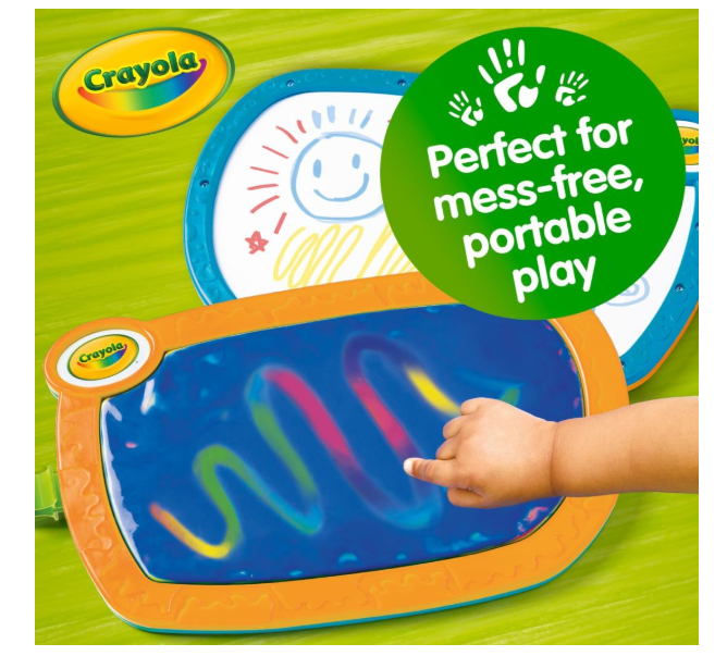 Дитяча дошка для малювання двостороння Crayola з маркерами Color & Erase 811536 Дитяча розвиваюча дошка - зображення 6