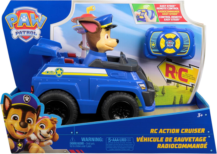 Щенячий патруль Чейз Полицейская Машинка на Пульте Paw Patrol Chase 6073298 - Фото 4 Щенячий патруль Чейз Полицейская Машинка на Пульте Paw Patrol Chase 6073298 - изображение 4