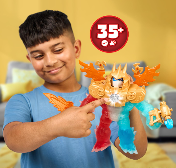 Інтерактивна фігурка Герої Годжитсу Heroes of Goo Jit Zu Goo-Tron Supreme 43028 електронна розтяжна іграшка MOOSE з підсвіткою т - Фото 7 Інтерактивна фігурка Герої Годжитсу Heroes of Goo Jit Zu Goo-Tron Supreme 43028 електронна розтяжна іграшка MOOSE з підсвіткою т - зображення 7