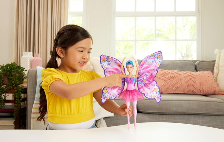 Кукла Барби Бабочка Балерина с крыльями Barbie Butterfly Dancer Mattel HXJ10 - Фото 3 Кукла Барби Бабочка Балерина с крыльями Barbie Butterfly Dancer Mattel HXJ10 - изображение 3