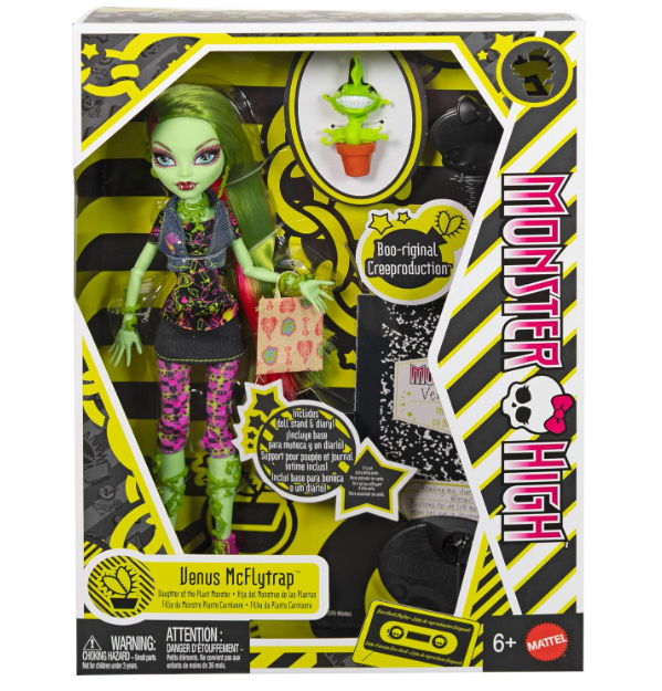 Лялька Монстер Хай Венера МакФлайтрап колекційна Monster High Venus McFlytrap JHK58 - Фото 1 Лялька Монстер Хай Венера МакФлайтрап колекційна Monster High Venus McFlytrap JHK58 - зображення 1