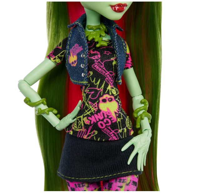 Лялька Монстер Хай Венера МакФлайтрап колекційна Monster High Venus McFlytrap JHK58 - Фото 4 Лялька Монстер Хай Венера МакФлайтрап колекційна Monster High Venus McFlytrap JHK58 - зображення 4