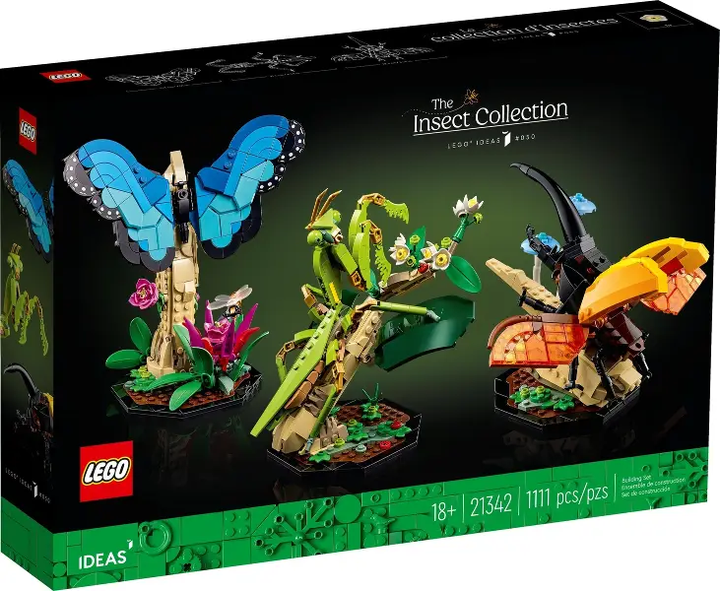 Конструктор Лего ідея декор Колекція комах Lego Ideas 21342 - Фото 2 Конструктор Лего ідея декор Колекція комах Lego Ideas 21342 - зображення 2
