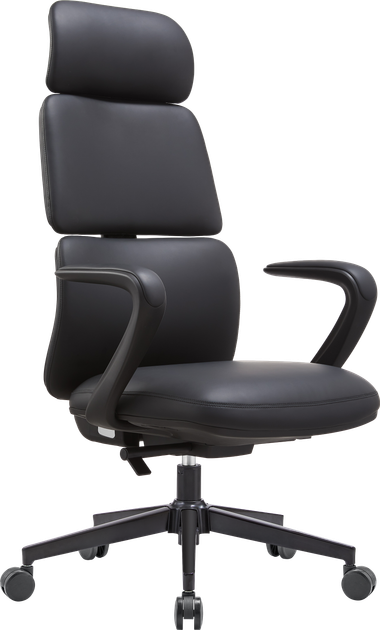 Комп'ютерне офісне крісло OfficePro Delicate OC690BK ергономічне PVC Black - Фото 1 Комп'ютерне офісне крісло OfficePro Delicate OC690BK ергономічне PVC Black - зображення 1