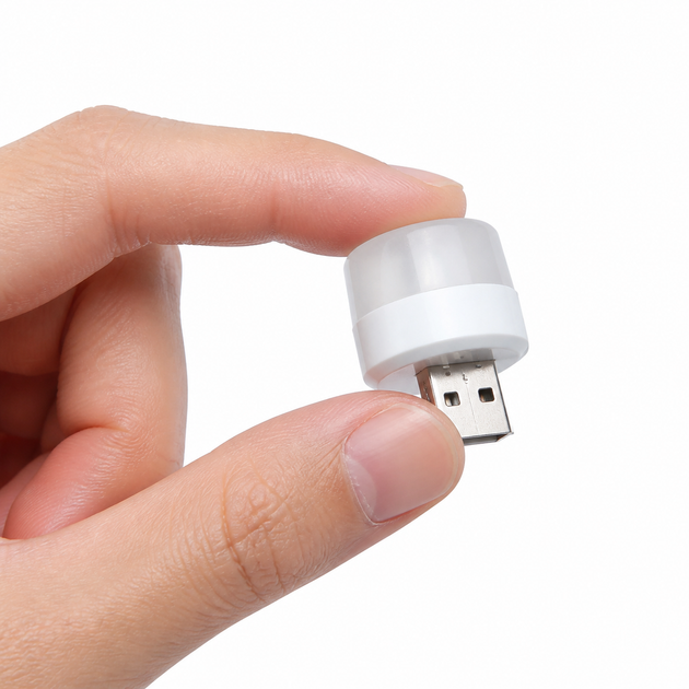 USB LED лампа Optima UL-007 1W Білий - изображение 2
