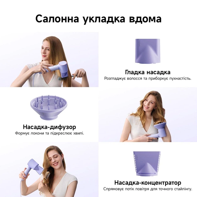 Фен Laifen NEO Purple (1HD14-S-EU-PU-002) [174309] - изображение 12