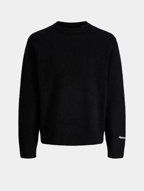 Джемпер Jack&Jones Norrebro Чорний XL 12282728 - зображення 5