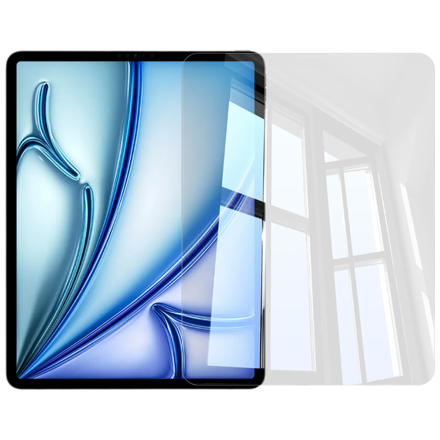 Захисна плівка для екрану BASEUS iPad 11 із загартованого скла, захисна плівка, плівка доповненої реальності, плівка для планшета Apple, встановлення без пилу [Ультрапрозорий голий екран] Підходить для iPad 2026 11 дюймів / iPad 10,9 дюймів - зображення 4
