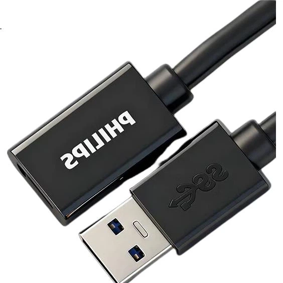 Удлинительный кабель PHILIPS USB 3.0 длиной 2 метра для высокоскоростной передачи данных, разъемы «папа» и «мама» AM/AF, для USB-накопителей, мышей, клавиатур, удлинительный кабель SWR1526 (PHILIPS) - Фото 2 Удлинительный кабель PHILIPS USB 3.0 длиной 2 метра для высокоскоростной передачи данных, разъемы «папа» и «мама» AM/AF, для USB-накопителей, мышей, клавиатур, удлинительный кабель SWR1526 (PHILIPS) - изображение 2