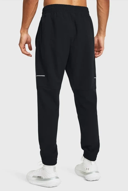 Чоловічі штани UA Hoops Woven Under Armour SM 1383401-001 - Фото 2 Чоловічі штани UA Hoops Woven Under Armour SM 1383401-001 - зображення 2