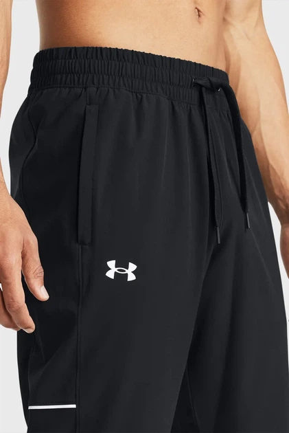 Чоловічі штани UA Hoops Woven Under Armour SM 1383401-001 - Фото 3 Чоловічі штани UA Hoops Woven Under Armour SM 1383401-001 - зображення 3