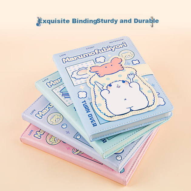 Блокнот GuangBo x Sanrio Collaboration Bear Series B6, 80 листов, цветная кожа, магнитная застежка, разные цвета, SL941013 - изображение 8