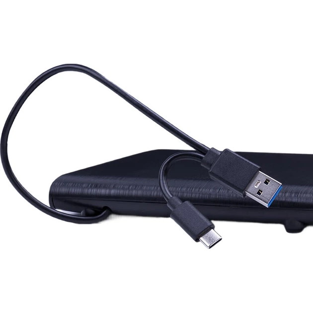 Внешний оптический привод Newmine USB, внешний DVD-рекордер, портативный оптический привод, внешний CD/DVD-привод, совместимый с ноутбуками и настольными компьютерами. - изображение 3