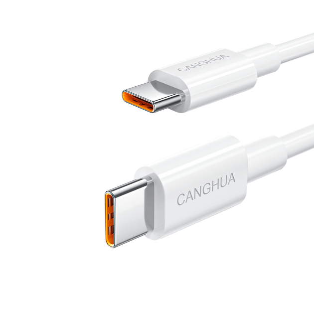 CangHua Совместимый с ноутбуками Huawei, двухсторонний кабель для быстрой зарядки Type-C 6A, 65/90 Вт, подходит для зарядных устройств MateBook D14/16/13/X Pro, длина 1,8 метра - Фото 4 CangHua Совместимый с ноутбуками Huawei, двухсторонний кабель для быстрой зарядки Type-C 6A, 65/90 Вт, подходит для зарядных устройств MateBook D14/16/13/X Pro, длина 1,8 метра - изображение 4