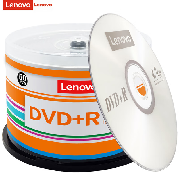 Диски DVD+R Lenovo, скорость 16x, 4,7 ГБ, серия Office, 50 штук в упаковке, чистые оптические диски. - изображение 7