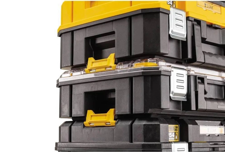 Ящик для інструменту TSTAK 2.0 DeWALT DWST83346-1 - Фото 6 Ящик для інструменту TSTAK 2.0 DeWALT DWST83346-1 - зображення 6