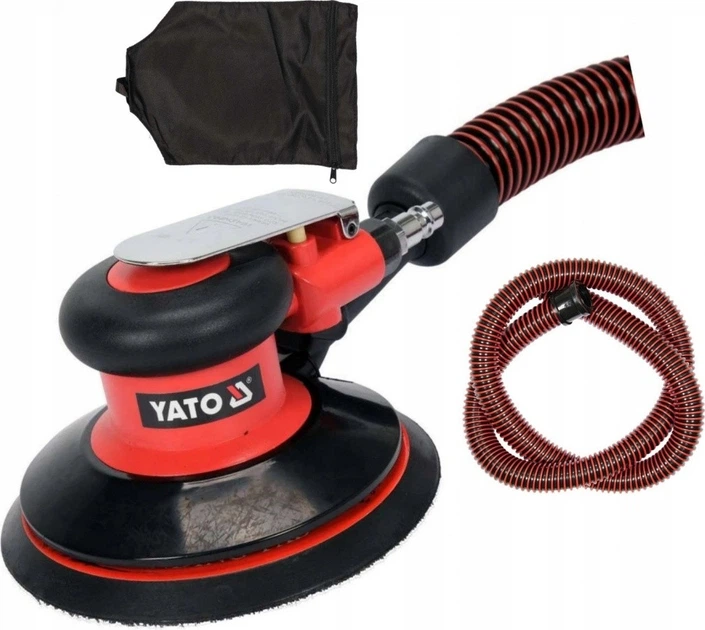 Шлифмашина пневматическая эксцентриковая YATO YT-09738 - Фото 5 Шлифмашина пневматическая эксцентриковая YATO YT-09738 - изображение 5
