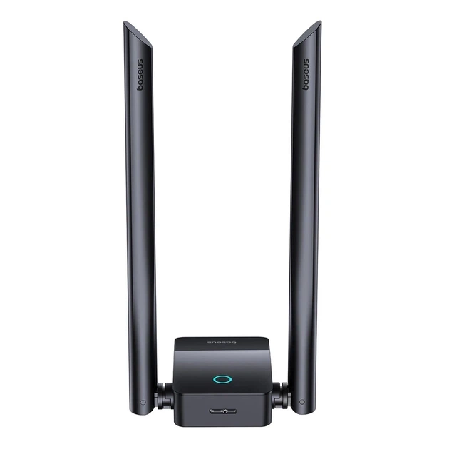 Маршрутизатор Baseus FastJoy Series Wi-Fi 1300 Мбит/с с внешней антенной Черный (B01317600111-05) - Фото 3 Маршрутизатор Baseus FastJoy Series Wi-Fi 1300 Мбит/с с внешней антенной Черный (B01317600111-05) - изображение 3