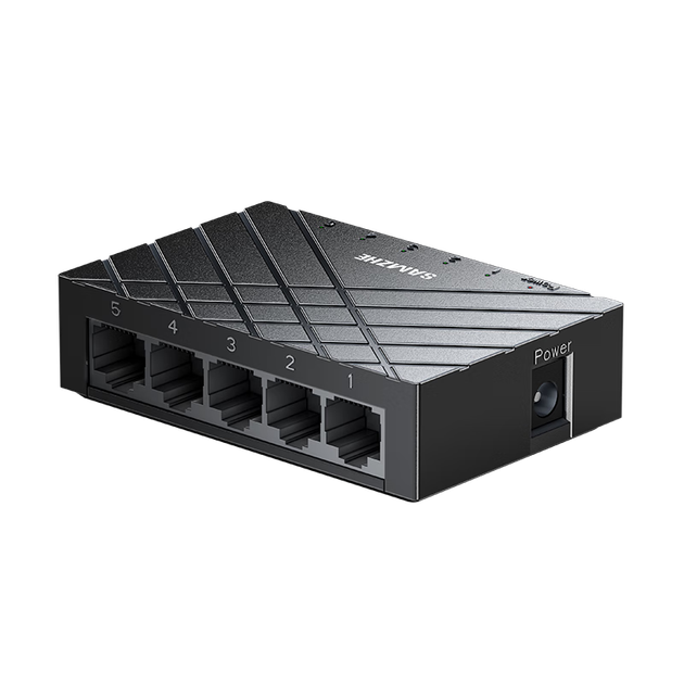 Коммутатор SAMZHE с 5 портами 100 Мбит/с, разветвитель Ethernet, коммутатор для корпоративных домов и общежитий, 4-портовый концентратор расширения сети видеонаблюдения, разветвитель HUB SZ-HJB05 - Фото 4 Коммутатор SAMZHE с 5 портами 100 Мбит/с, разветвитель Ethernet, коммутатор для корпоративных домов и общежитий, 4-портовый концентратор расширения сети видеонаблюдения, разветвитель HUB SZ-HJB05 - изображение 4
