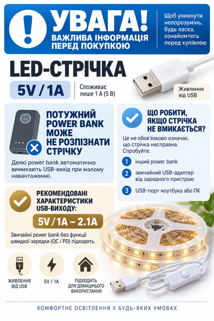 Светодиодная 10м LED лента с кнопкой, USB 5V, лента для подсветки комнат, поверхностей - изображение 10