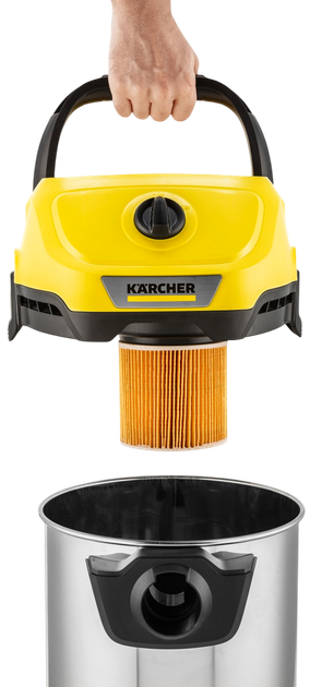 Odkurzacz przemysłowy Karcher WD 3-18 S V-17/20 (1.628-576.0) - obraz 2