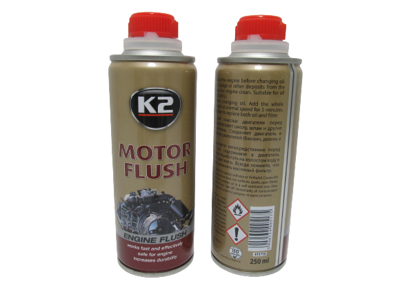 Промывка двигателя К2 MOTOR FLUSH 250 мл очиститель масляной системы (57066) - изображение 4