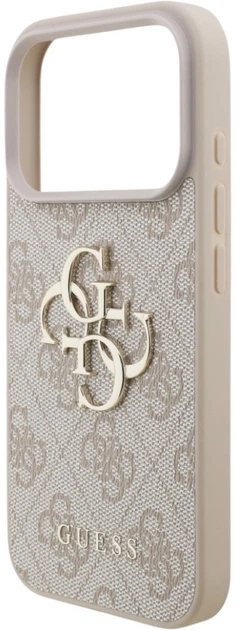 Etui Guess 4G Big Logo do Apple iPhone 18 Pro / 17 Pro Różowe (GUE005487) - obraz 6