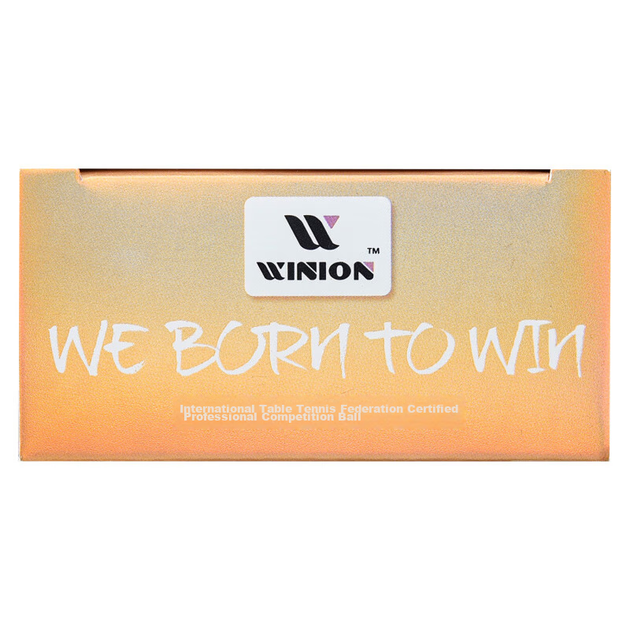 Мячи для настольного тенниса WINION Premium, золотистые, три звезды, E40+, новый материал, 3 звезды, профессиональные, для соревнований, белые, 6 штук. - изображение 8