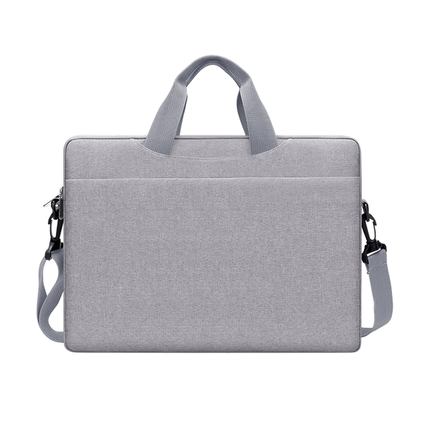 Сумка для ноутбука BUBM для мужчин, портфель, подходит для 14-дюймовых ноутбуков Apple и Huawei, внутренний чехол для деловых поездок, улучшенная утолщенная конструкция, серый цвет, 13-14 дюймов - изображение 4