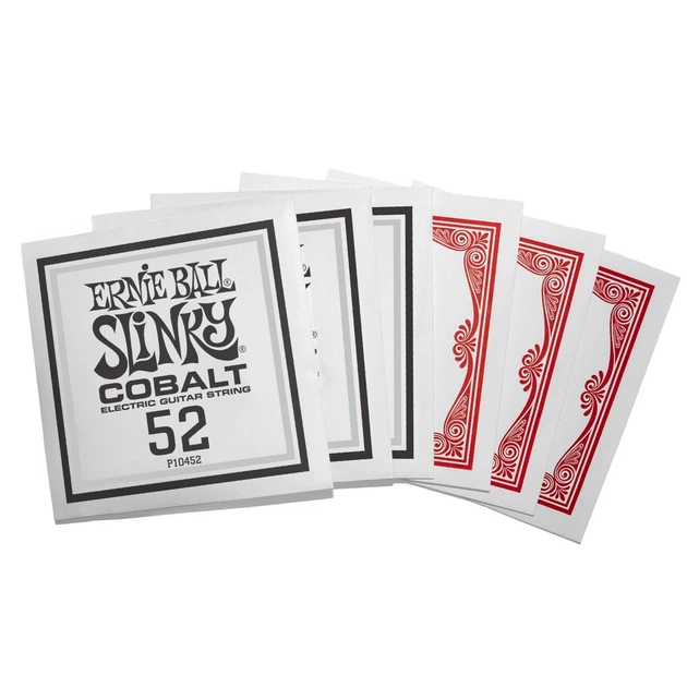 Струны Ernie Ball 2716 Cobalt 11-52 Burly Slinky - изображение 3