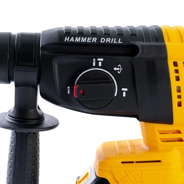 Перфоратор аккумуляторный DeWalt DCH133NT 36 В 6 А·ч бесщеточный SDS-plus 3,3 Дж 5200 уд/мин 1900 об/мин 3 режима 2 аккумулятора с кейсом - изображение 7