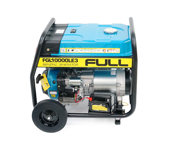 Бензиновий генератор FULL FGL10000LE3 (3-фазний, 380/220V, 50Hz, 10kVA/8kW) - зображення 3