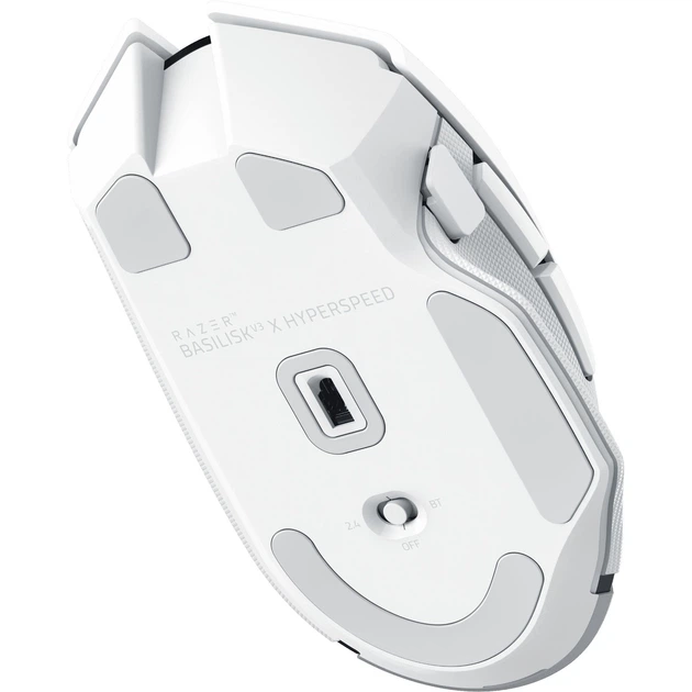Мышь беспроводная Razer Basilisk V3 X Hyperspeed Wireless White (RZ01-04870300-R3U1, RZ01-04870300-R3G1) - изображение 5