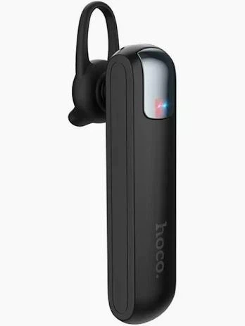Bluetooth гарнітура HOCO E37 Gratified Business із мікрофоном та потужним акумулятором Чорна - Фото 1 Bluetooth гарнітура HOCO E37 Gratified Business із мікрофоном та потужним акумулятором Чорна - зображення 1