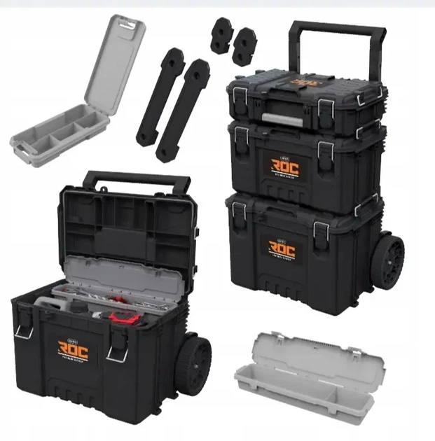 Набір ящиків для інструменту Keter ROC Pro Gear 2.0 (256982) - зображення 3