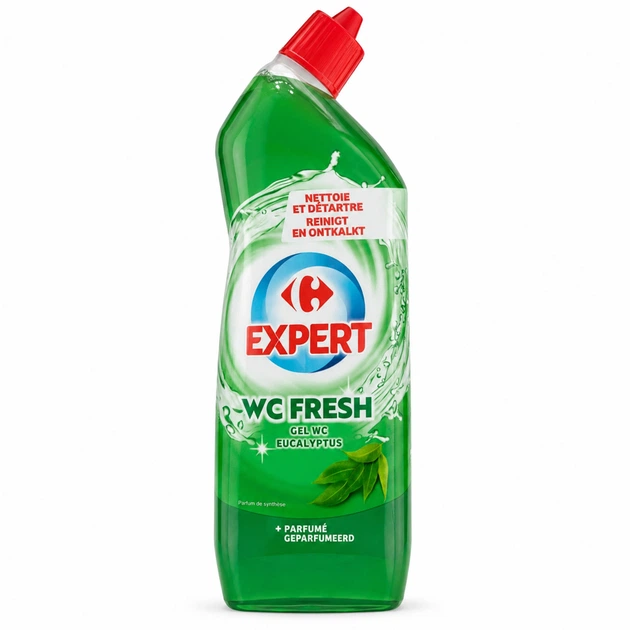 Гель для чищення унітазу Carrefour WC Fresh Eucalyptus 750 мл - Фото 1 Гель для чищення унітазу Carrefour WC Fresh Eucalyptus 750 мл - зображення 1