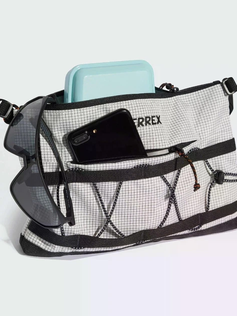 Сумка через плече Adidas Terrex Multi Organizer сіра, унісекс ADS-005-GRY - Фото 2 Сумка через плече Adidas Terrex Multi Organizer сіра, унісекс ADS-005-GRY - зображення 2