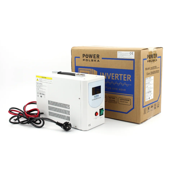Інвертор-ДБЖ Power Polska HB2024 1600 Вт / 2000 ВА 24 В, чиста синусоїда, AVR, LCD-дисплей - зображення 6
