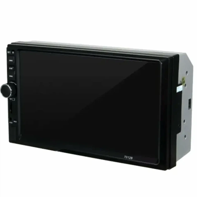 Автомагнитола 2DIN 7012B с Bluetooth сенсорным экраном 7 дюймов USB microSD пульт дистанционного управления черная - изображение 3