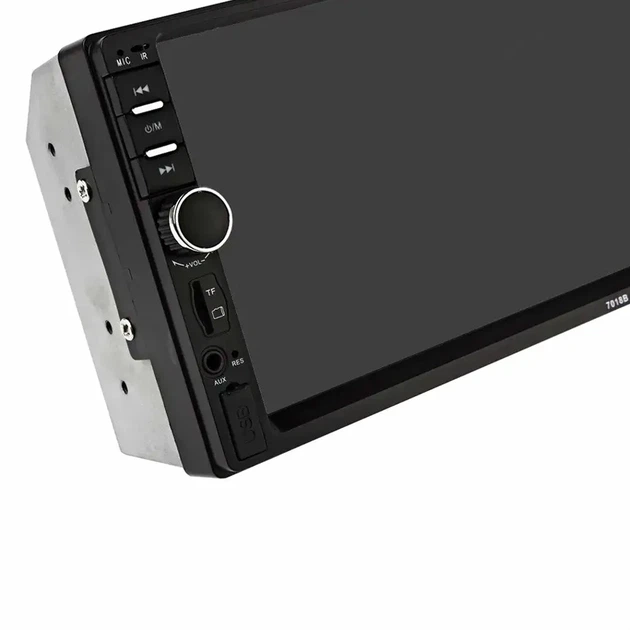 Автомагнитола 2DIN 7012B с Bluetooth сенсорным экраном 7 дюймов USB microSD пульт дистанционного управления черная - изображение 4